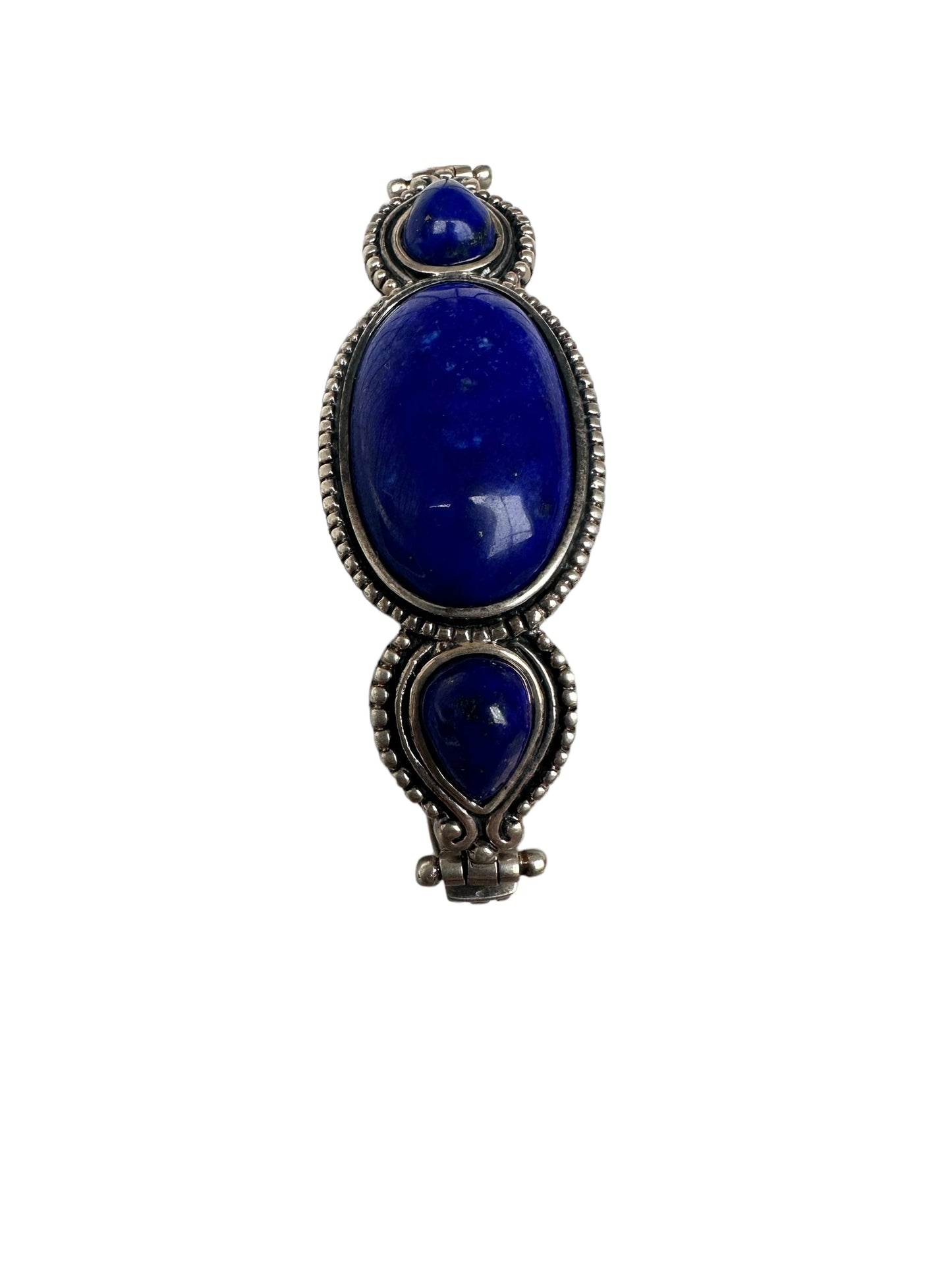 Lapis lazuli armband och en ring