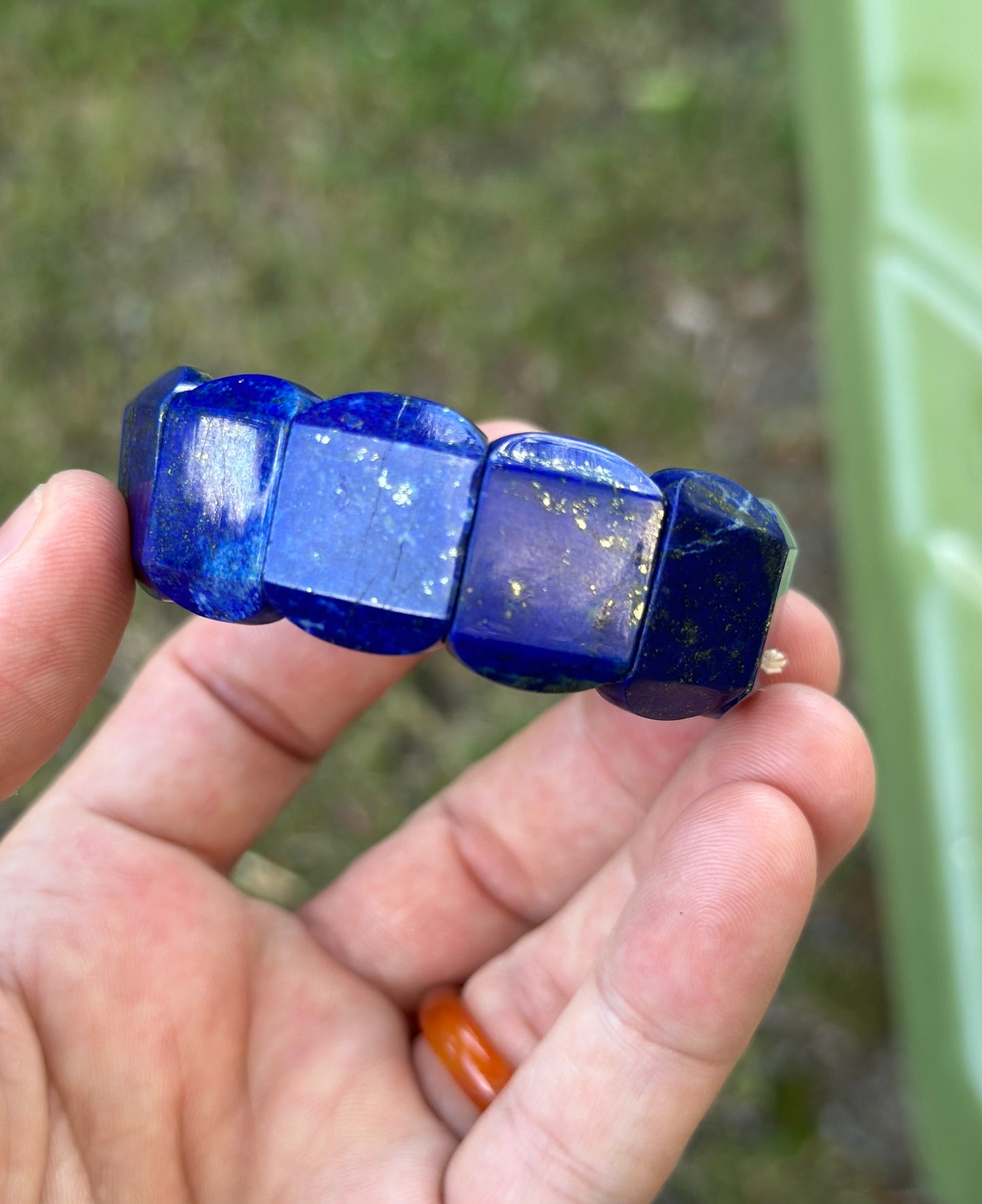 Lapis lazuli bracelet 100 % natural