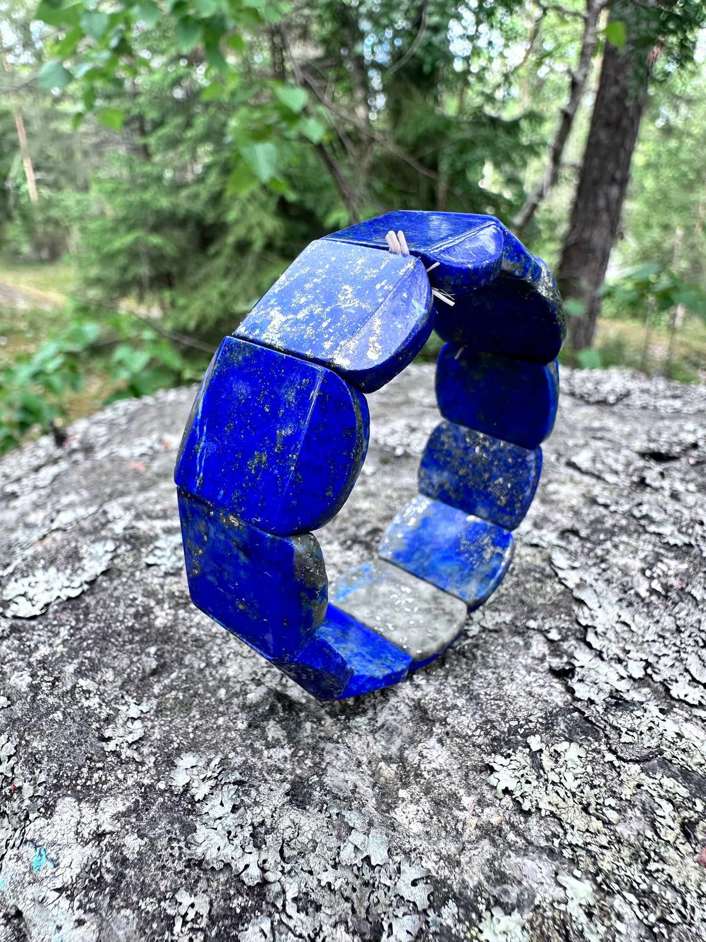 Lapis lazuli bracelet 100 % natural