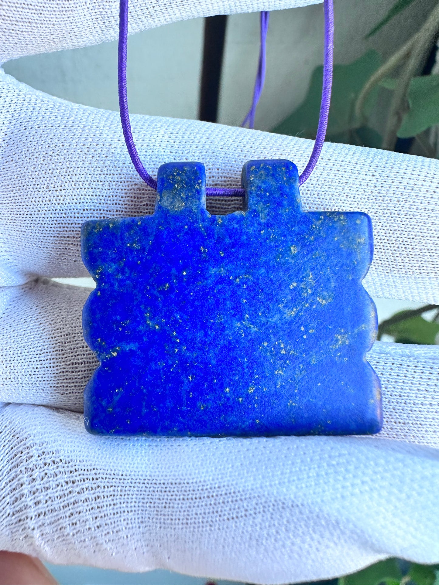 High quality vintage lapis lazuli pendant