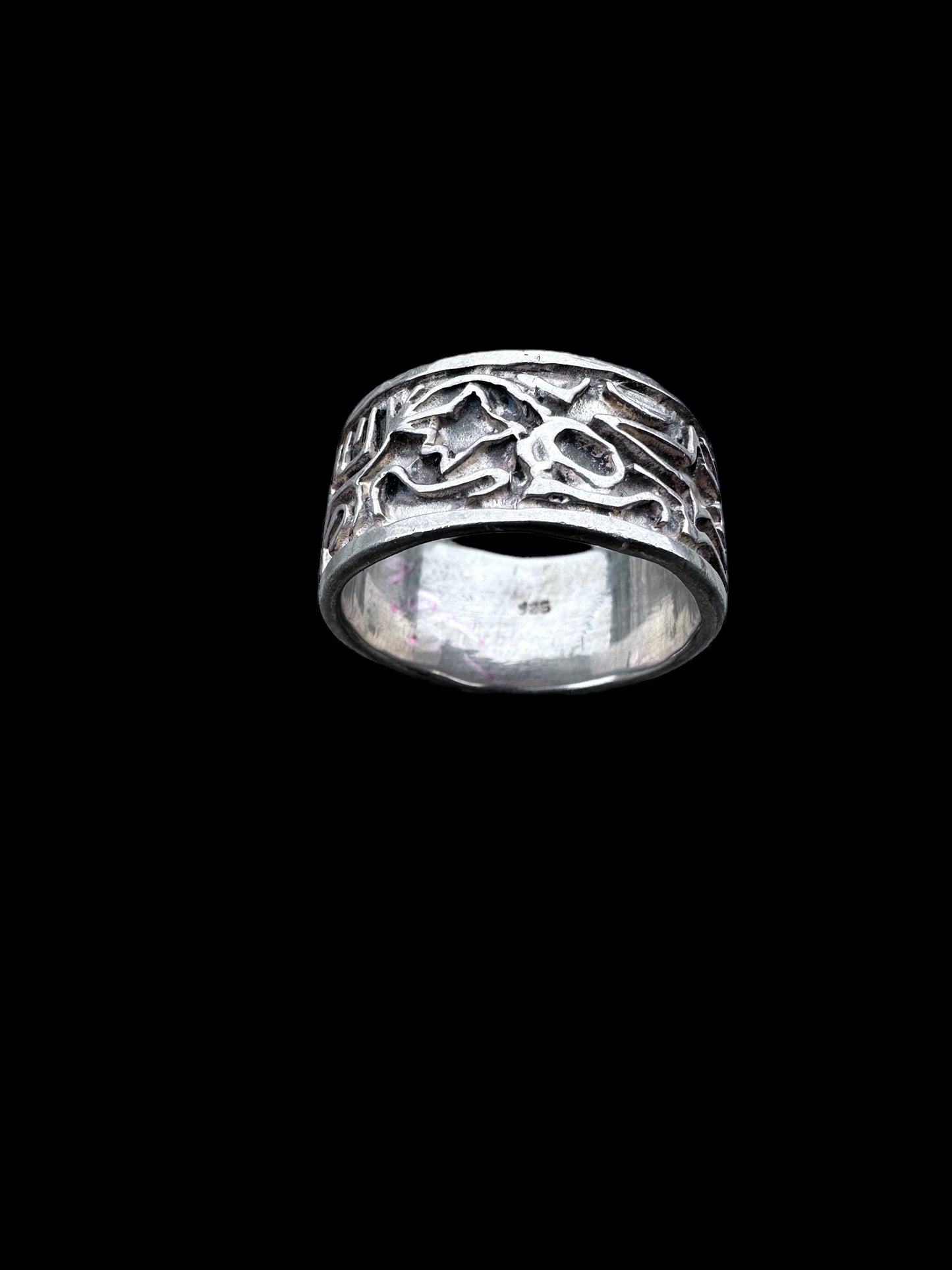 925 Silver Ring Used