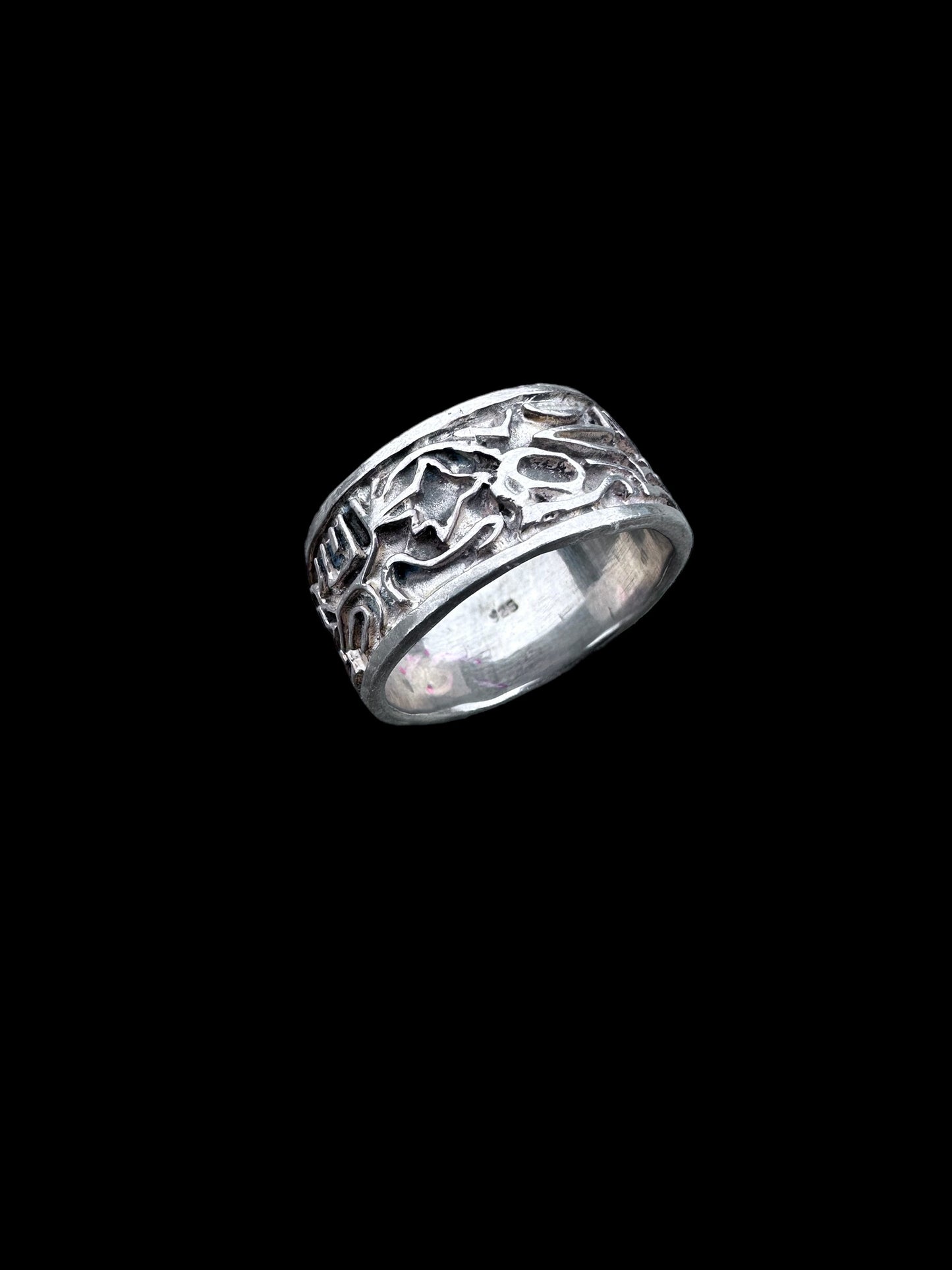 925 Silver Ring Used